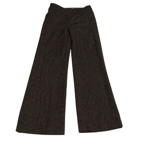 ANN TAYLOR‎ LOFT - Women’s Black Wool Blend Tweed Pants (lined) - Size 8